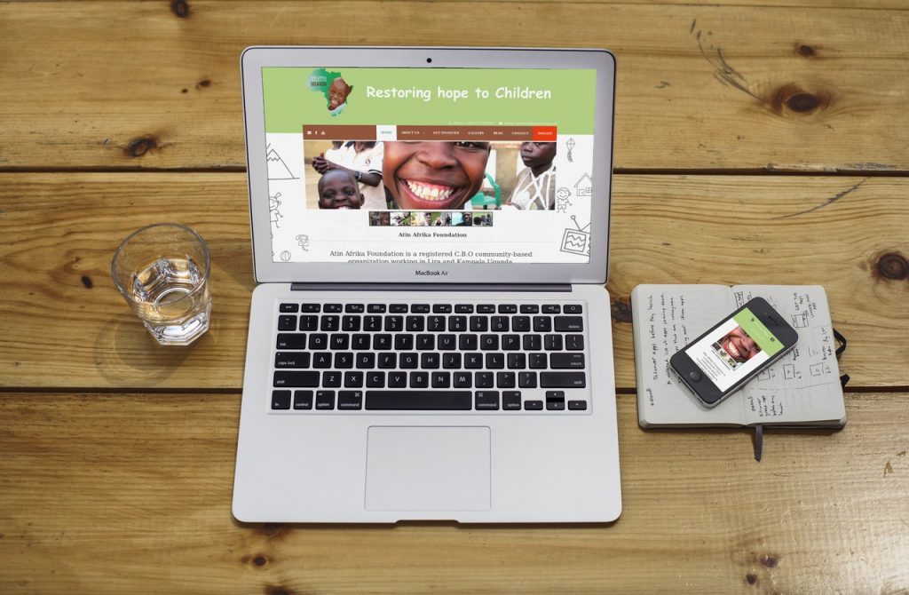 atinafrikaorg mockup