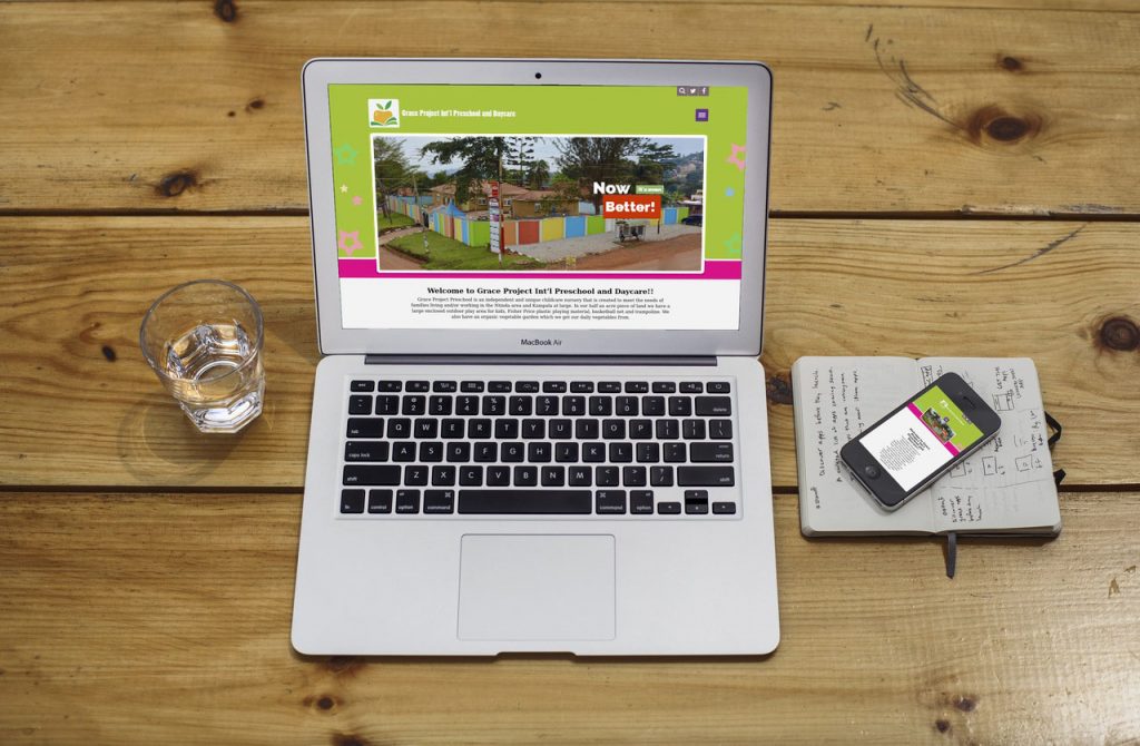 Grace Project Pre School Mockup