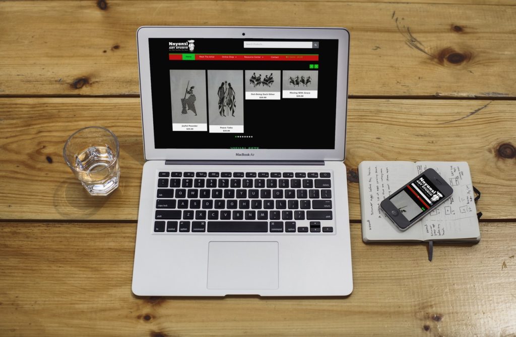 Nnyanzi Art Studio Mockup